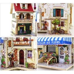 Puzzle 3D - Kwiaciarnia